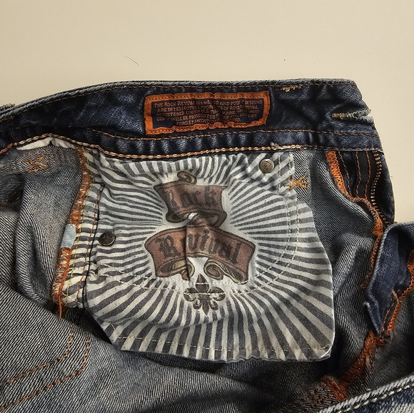 Y2k vintage Rock Revival Alanis Low-rise jeans - Picture 6 of 7